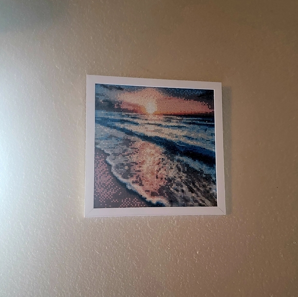 Beautiful Ocean Scene Diamond Painted - Picture 4 of 4